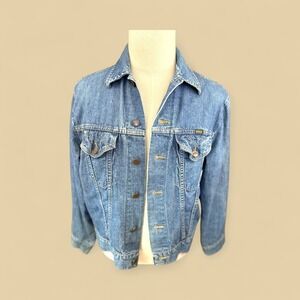 Vintage Maverick SZ 44 Jacket‎ Classic Trucker Jean Jacket Western Style